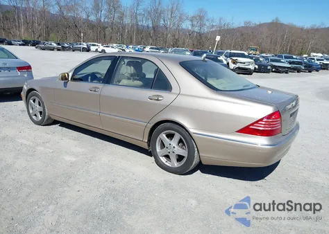 2006 Mercedes-Benz S 430 z USA, uszkodzony, nr VIN WDBNG70J06A476656